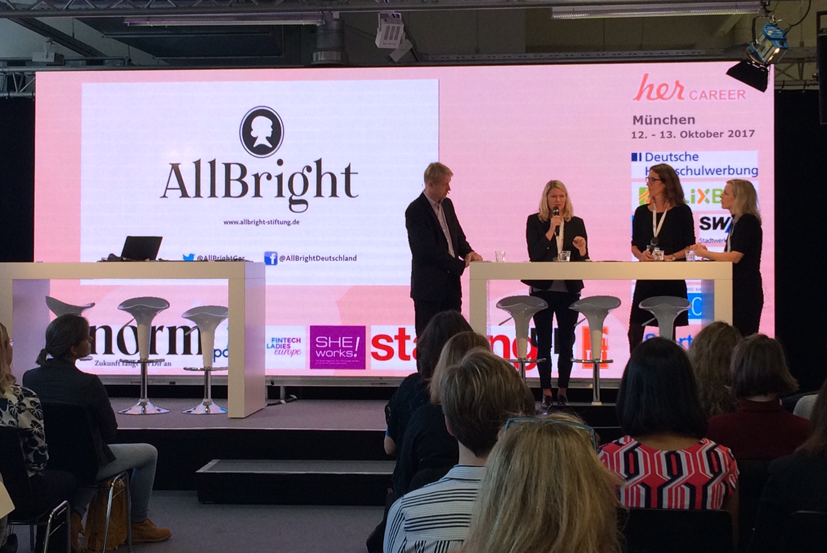 CHRISTIAN BERG, ANNA ANDERSSON, ANNA SOPHIE HERKEN UND WIEBKE ANKERSEN
