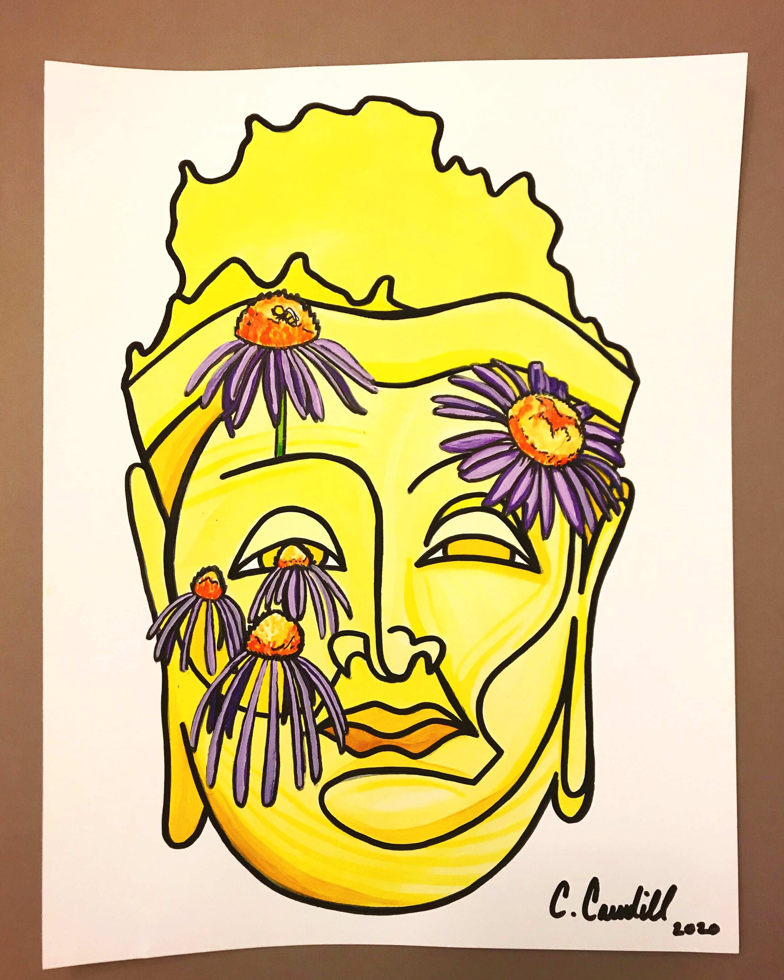 Pollinator Buddha - SOLD 