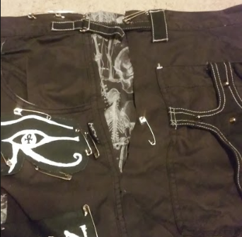 DIY Up-cycle 1: Re-purposing Tripp raver pants — Obscura Undead