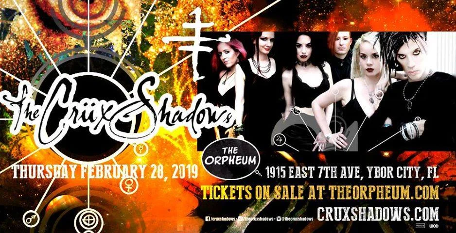 The Crüxshadows at The Orpheum (Tampa)