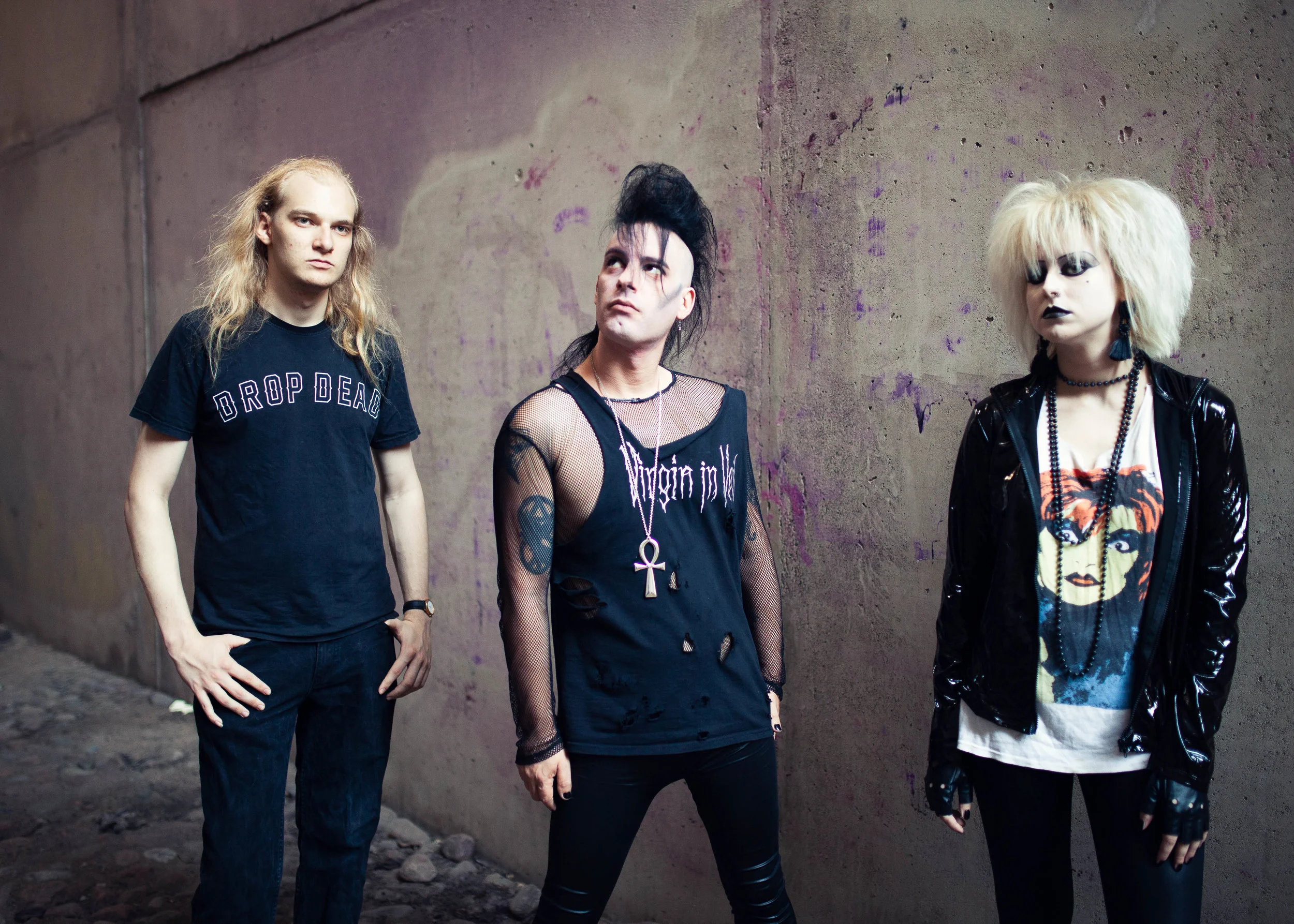 Photo by Utut-Tuuli Jussila (https://ututuuli.net/) Left to Right: William Freyermuth, Jacques Saph, Suzi Sabotage .