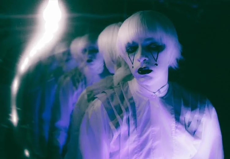 Drab Majesty’s look for '“Careless” and “The Demonstration”