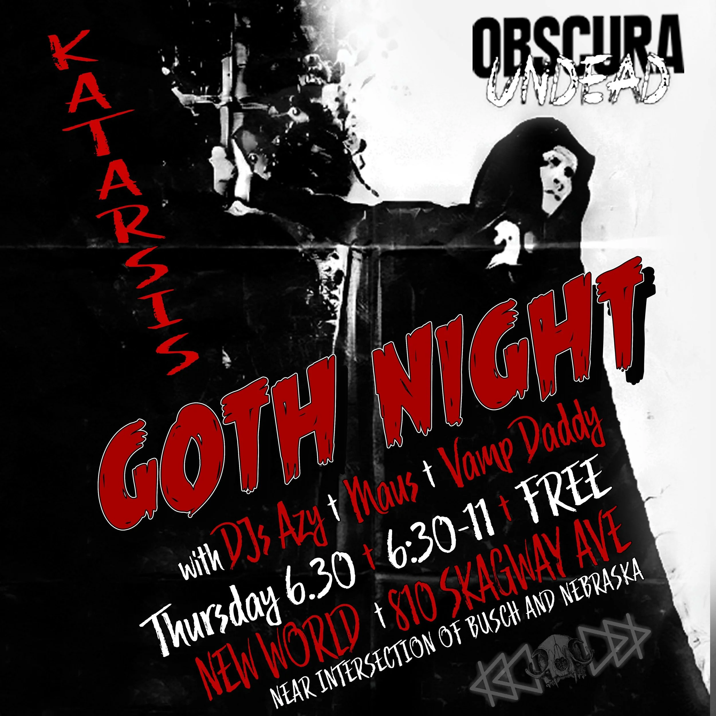 OU EVENT! Katarsis: 40 years of Goth @ New World Bar