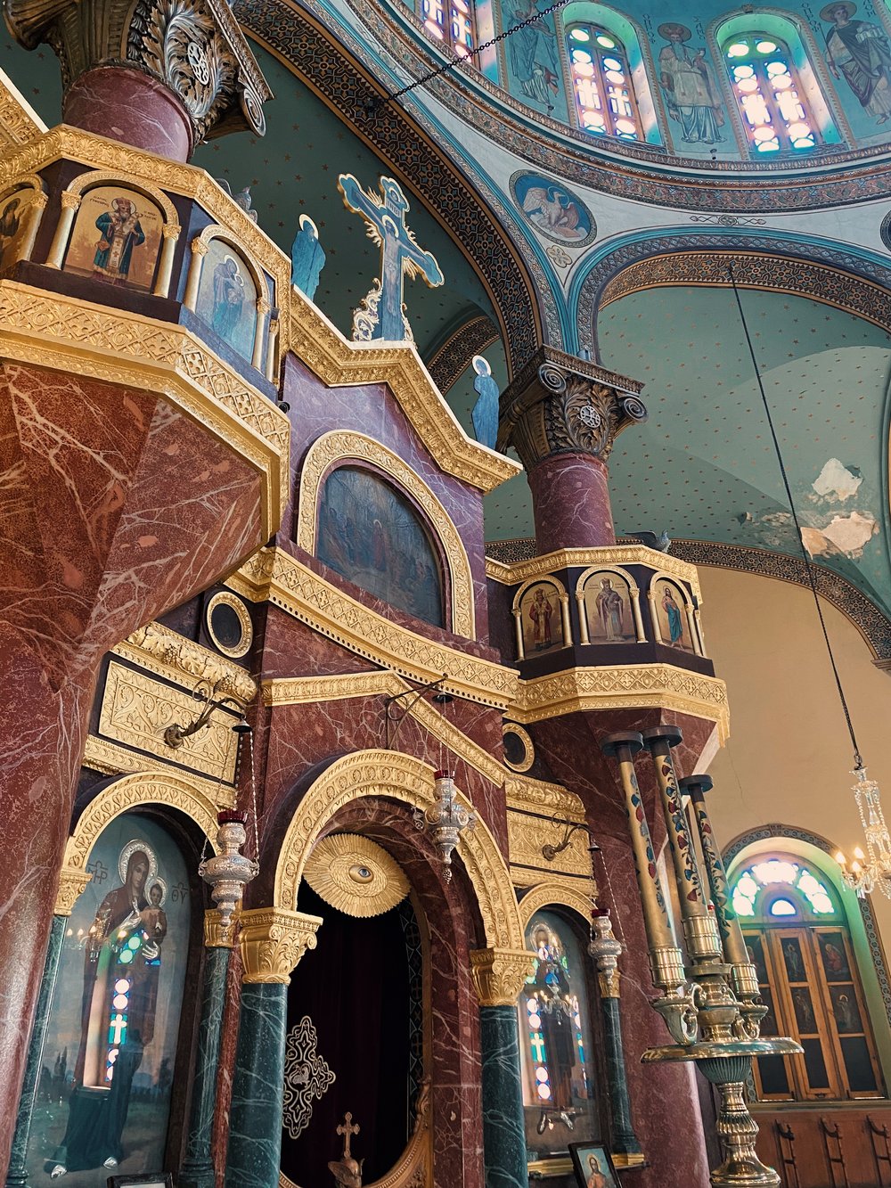 The Greek Orthodox Church's Interiors