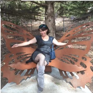 Kathryn Vercillo spreading her wings