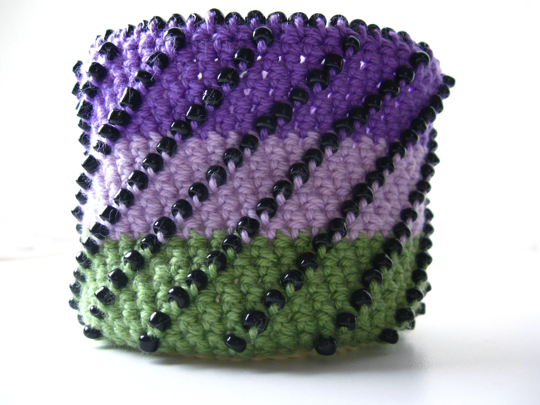 One of the beaded techniques I'll be teaching at the Outlet.