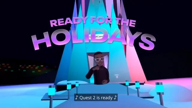 Meta Quest  "Ready for the Holidays"