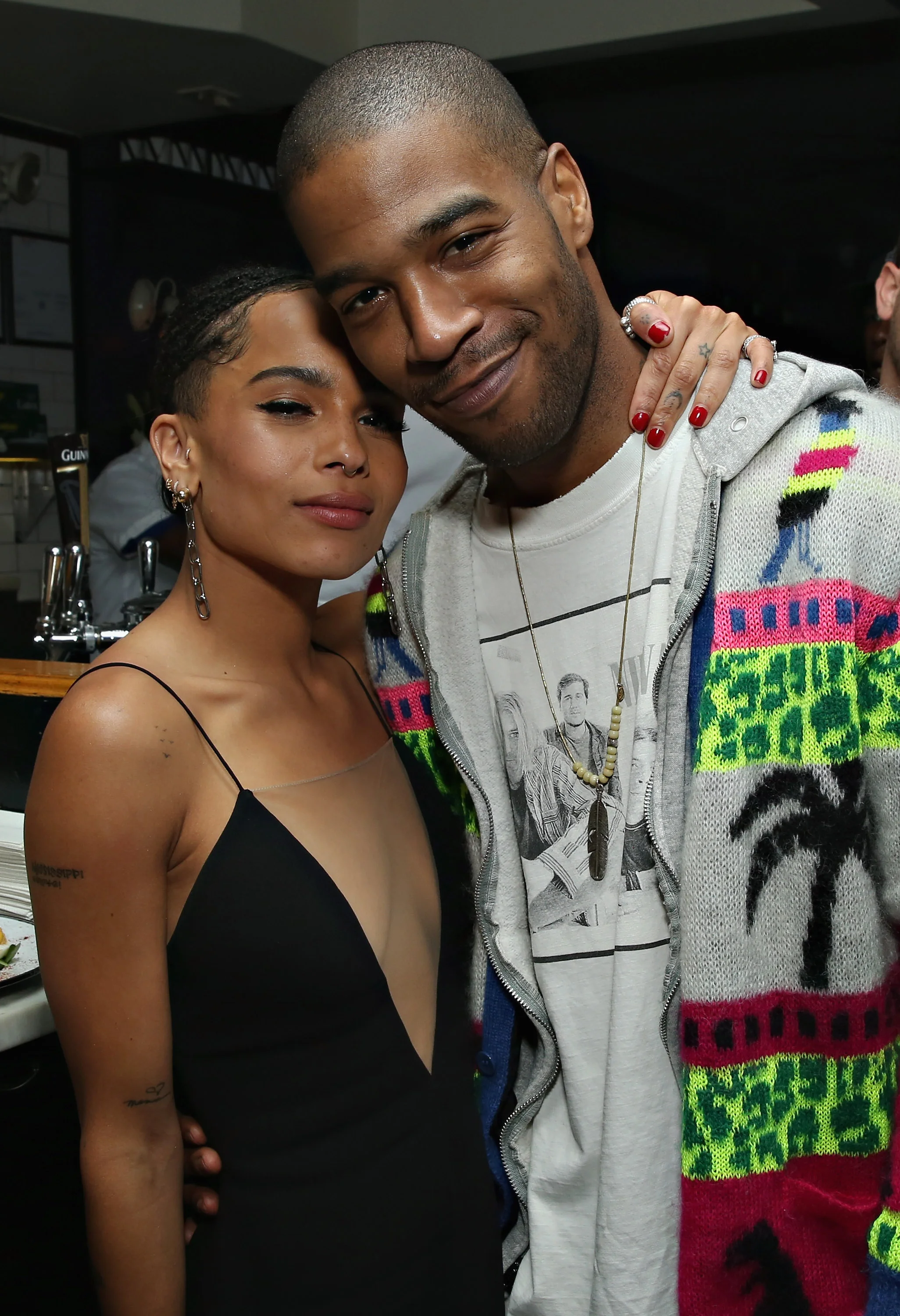 Zoe Kravits and Mr. Solo Dolo (Kid Cudi) Photo: Cindy Ord