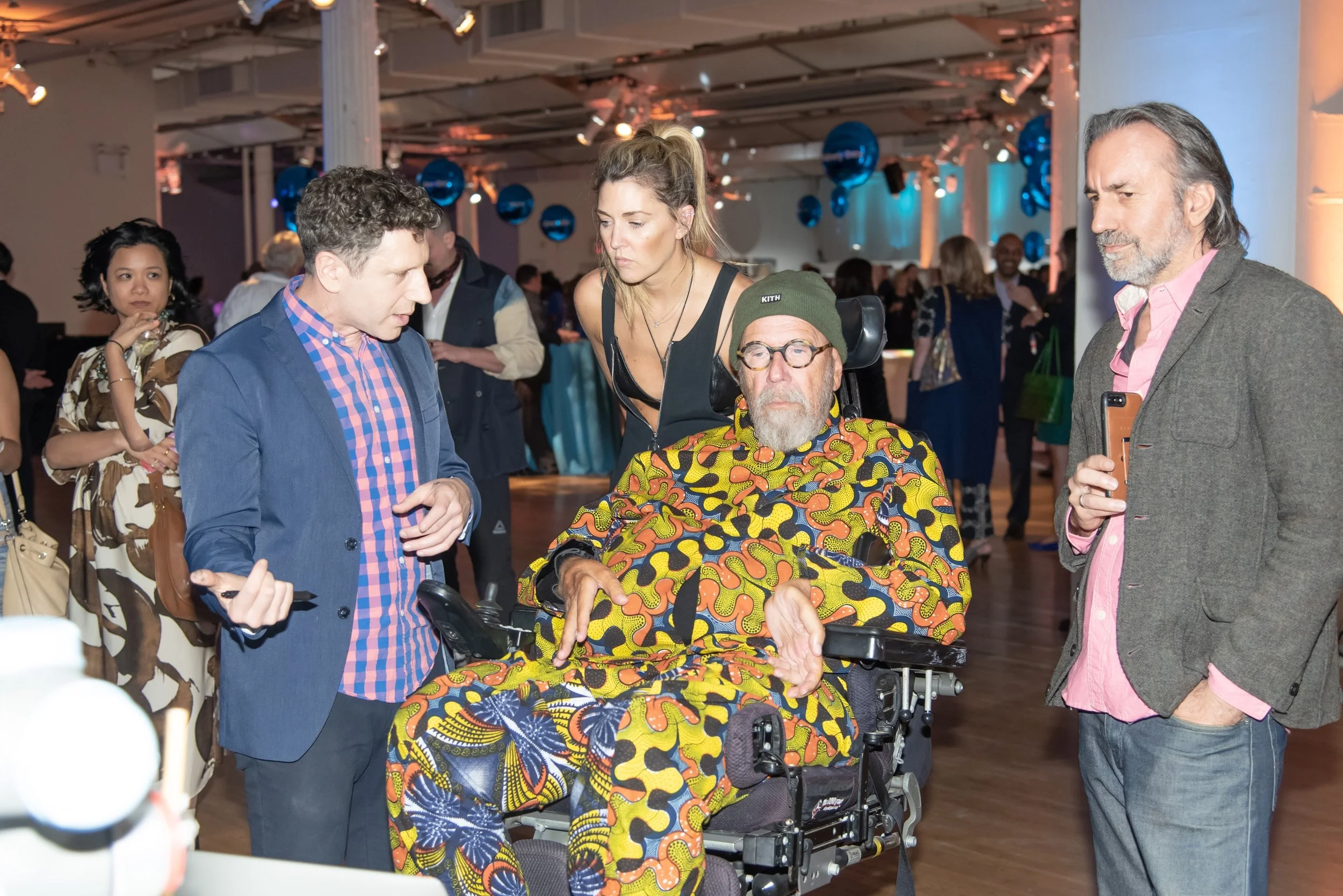 anniewatt_66138-Ben Tritt, Suzanne Scott, Chuck Close.jpg