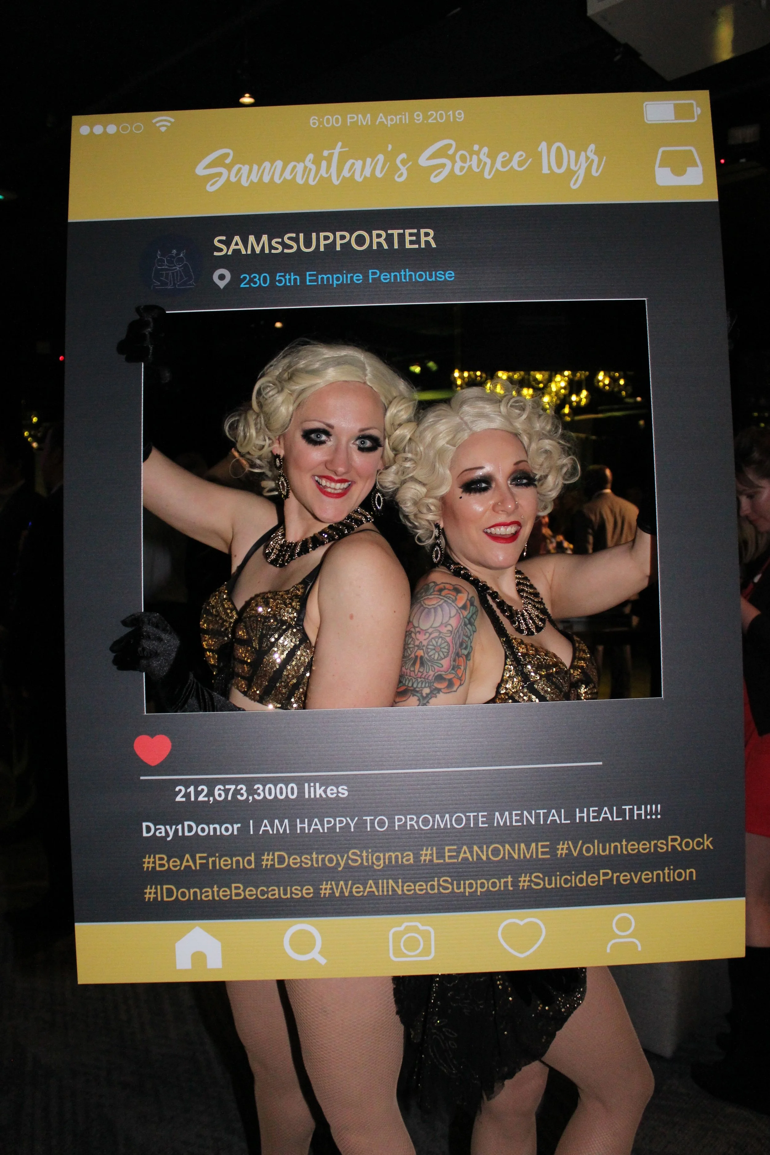 Samaritans 10-Year Anniversary Soiree