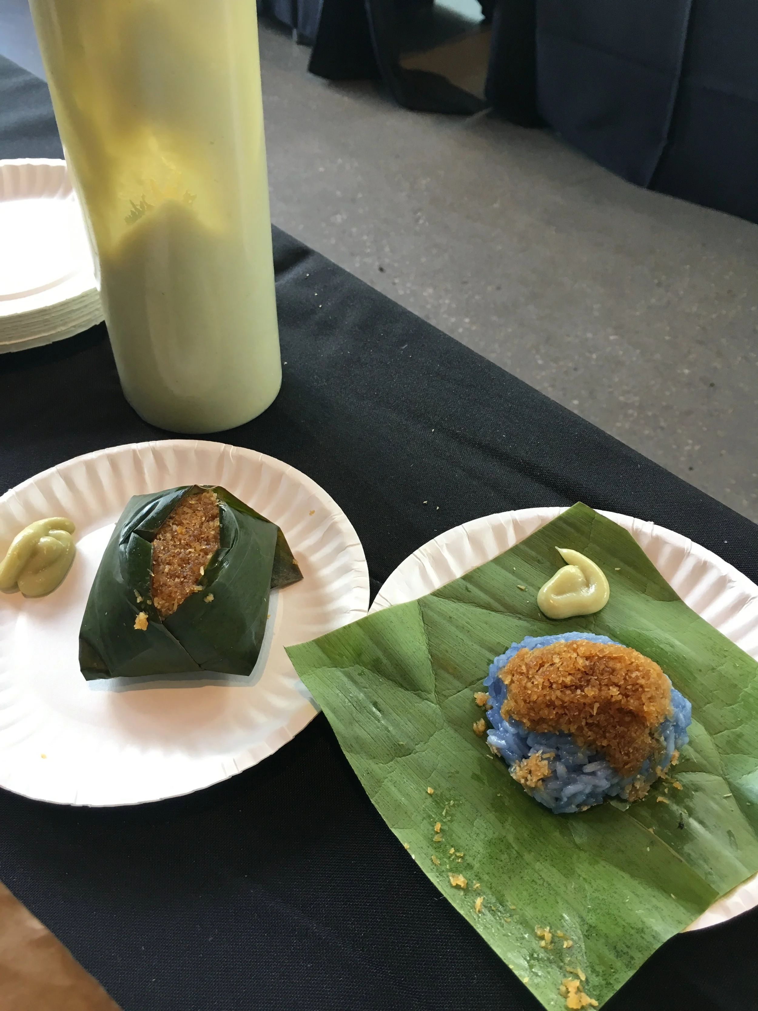 Butterfly Pea Coconut Sticky Rice by Kopitiam