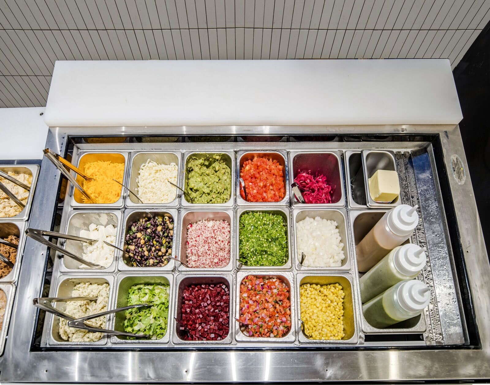 Assorted fillings.
