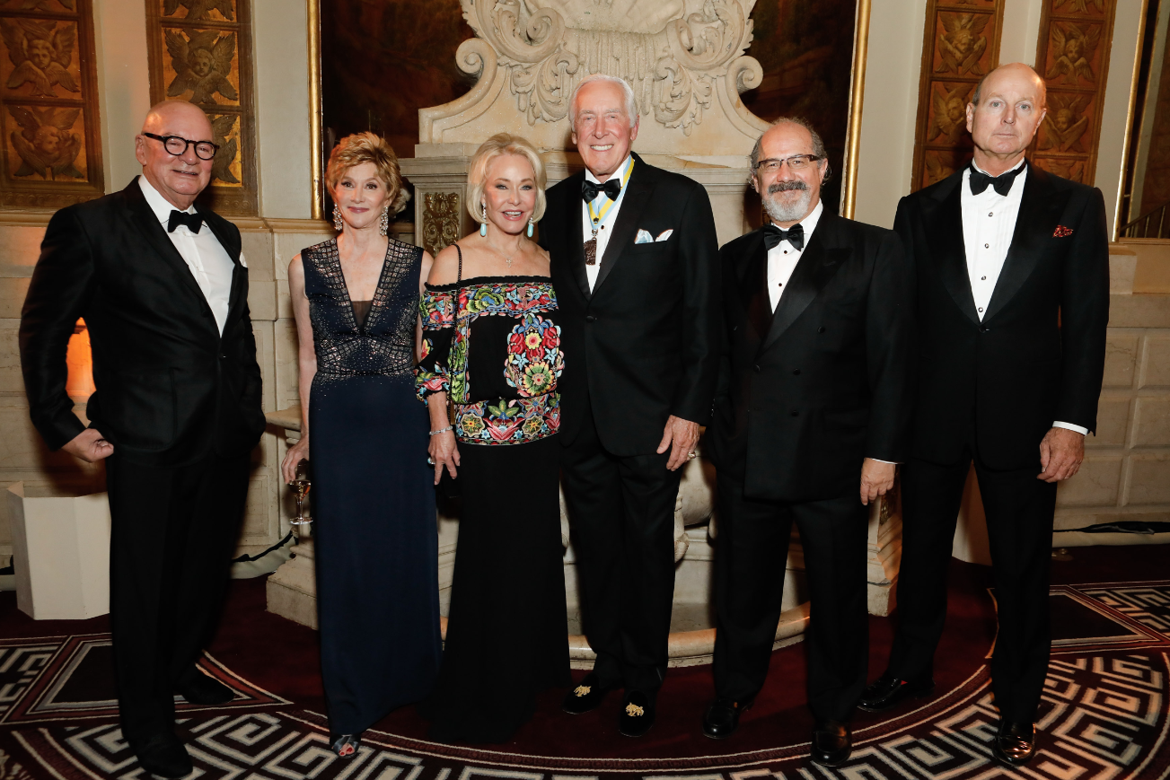 Juan Montoya, Jackie Weld Drake, Ambassador Mary Dawkins, General Peter Dawkins, Edgar Legaspi and Prince Dimitri of Yugoslavia