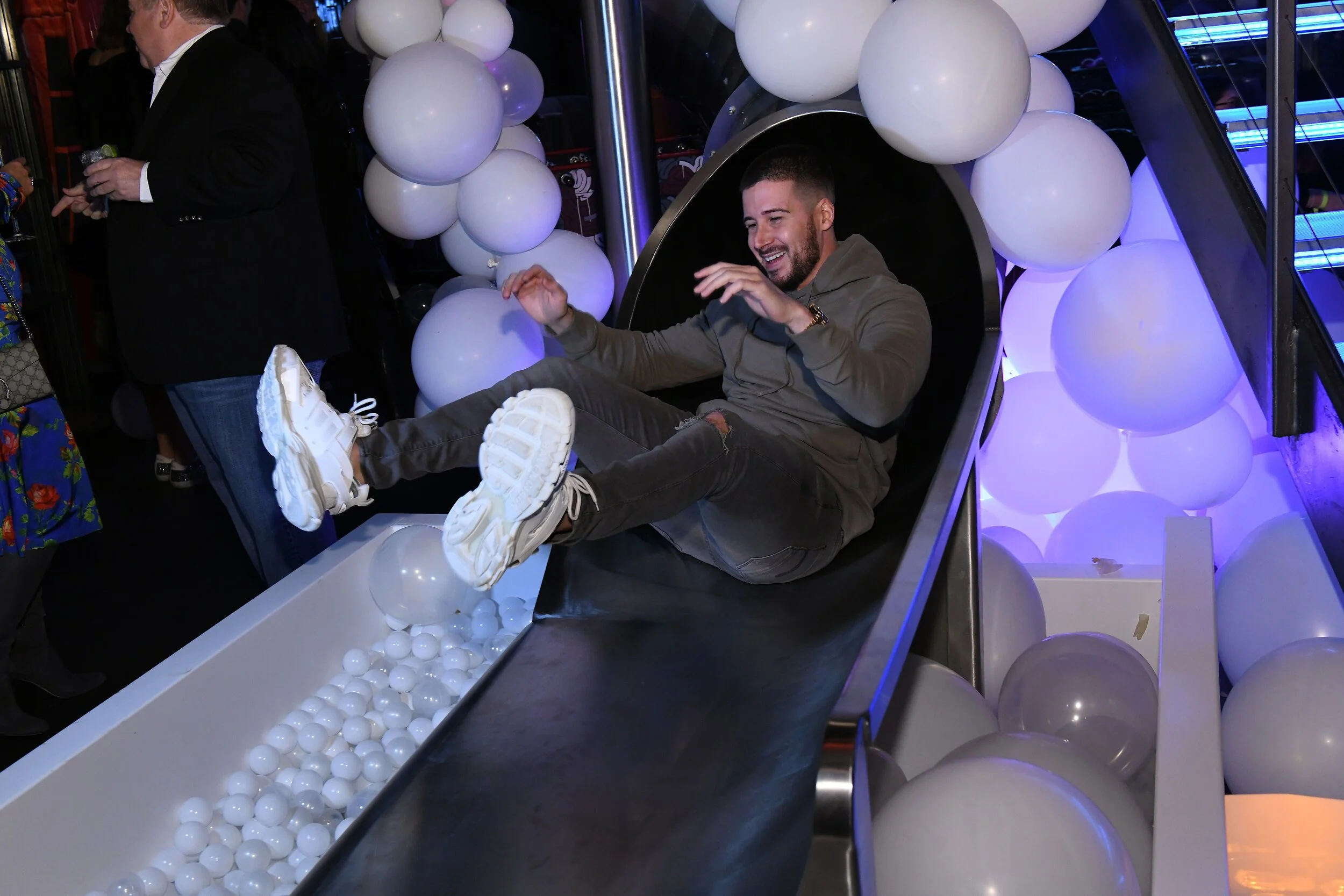 Vinny Guadagnino slides, Photo credit: Andrew Werner