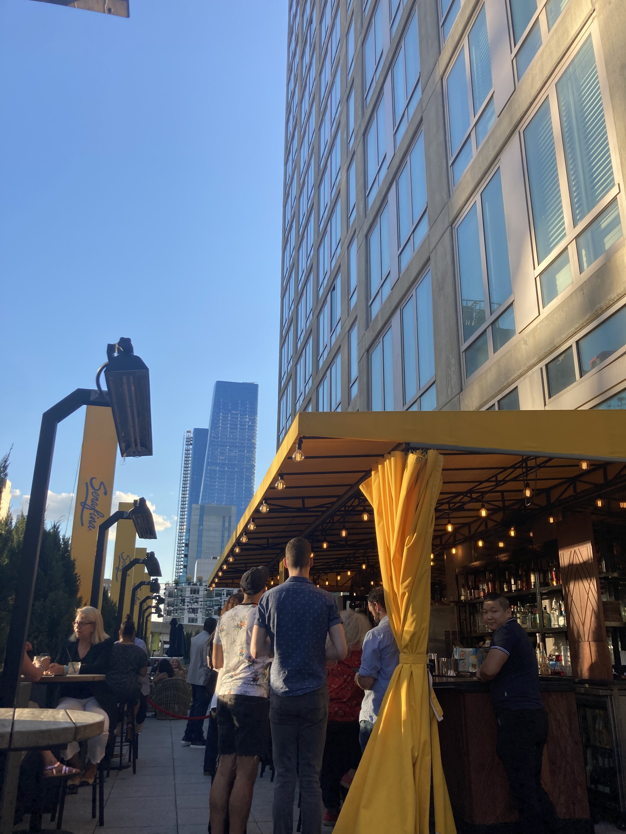 New Serafina Rooftop Perches Above Times Square