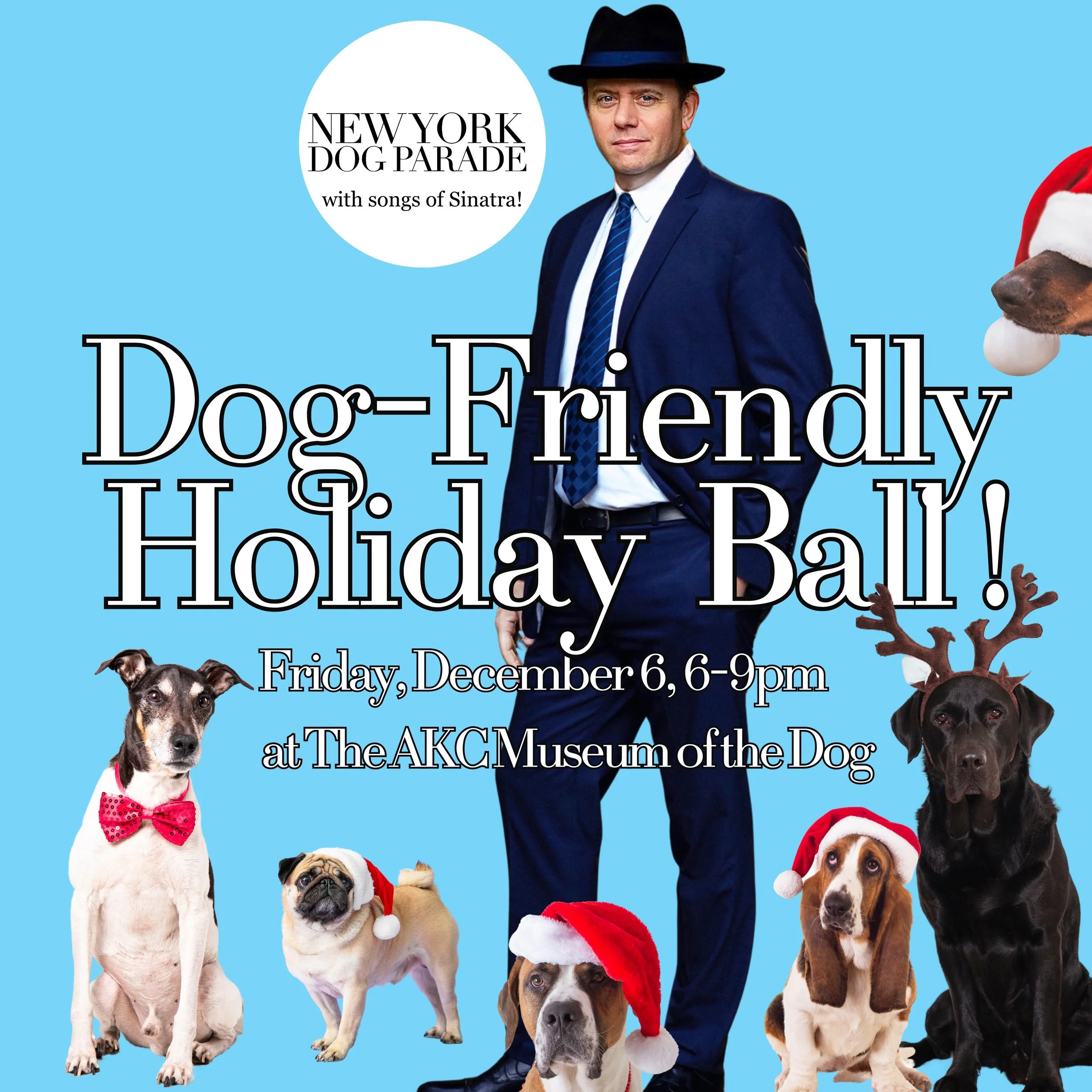 New York Dog Parade's Holiday Ball and Parade with the AKC Museum of the Dog