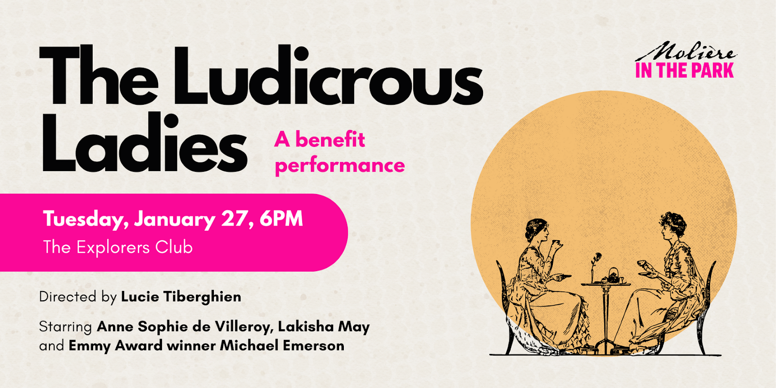 The Ludicrous Ladies – Benefit Staged Reading
