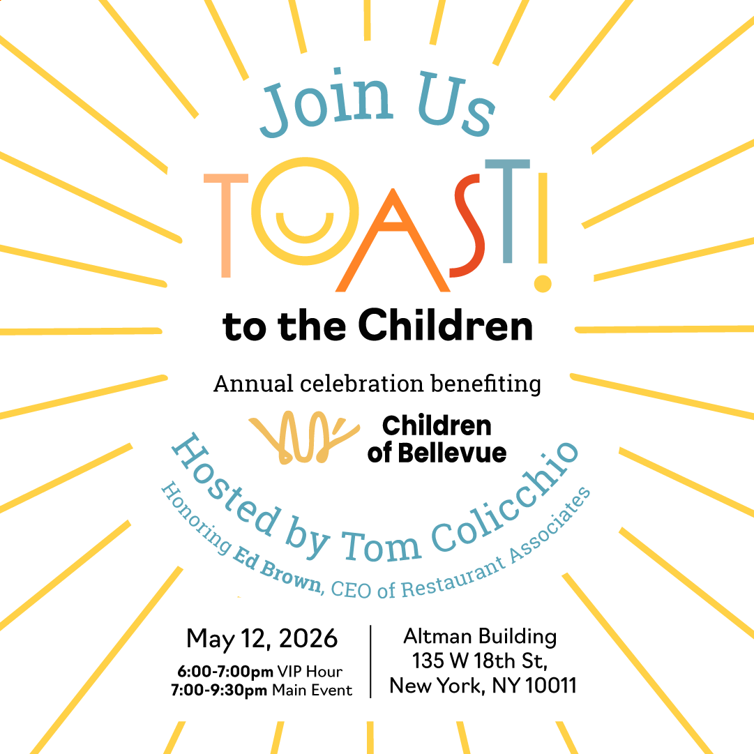 TOAST! to the Children hosted by Tom Colichhio of Top Chef