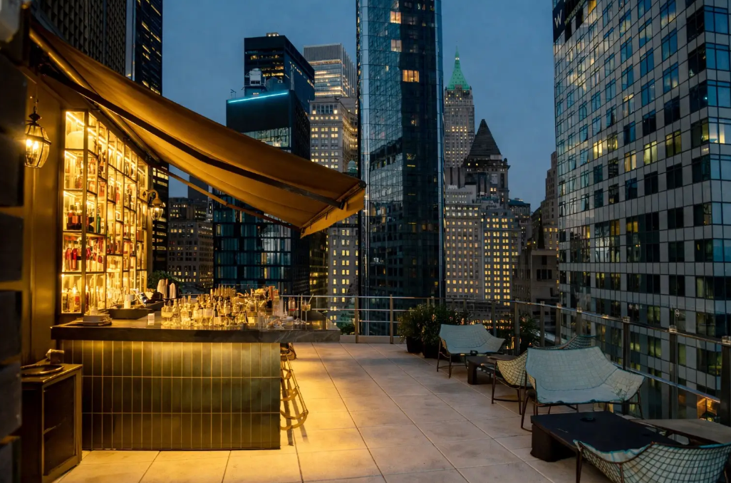 Golden Hour at One40 Debuts Above FiDi