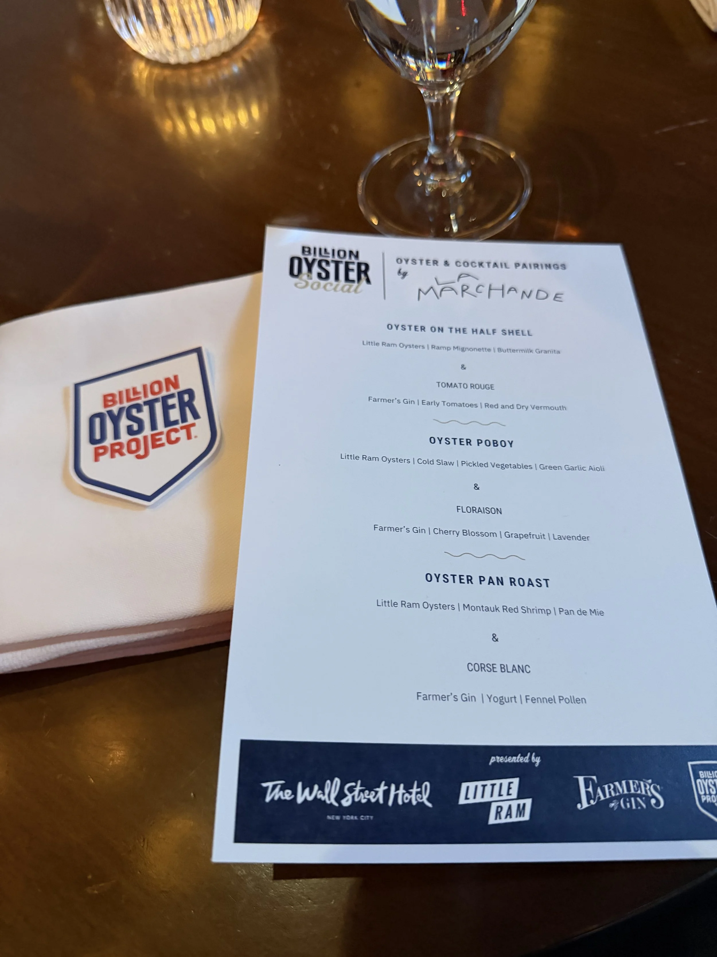 World Oceans Day at The Wall Street Hotel