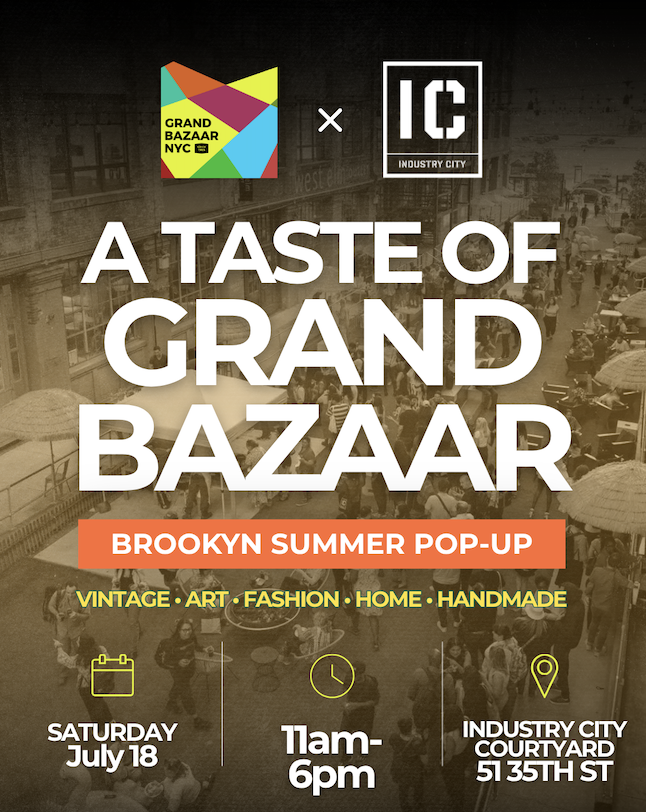 Grand Bazaar NYC's First Ever Brooklyn Pop-Up