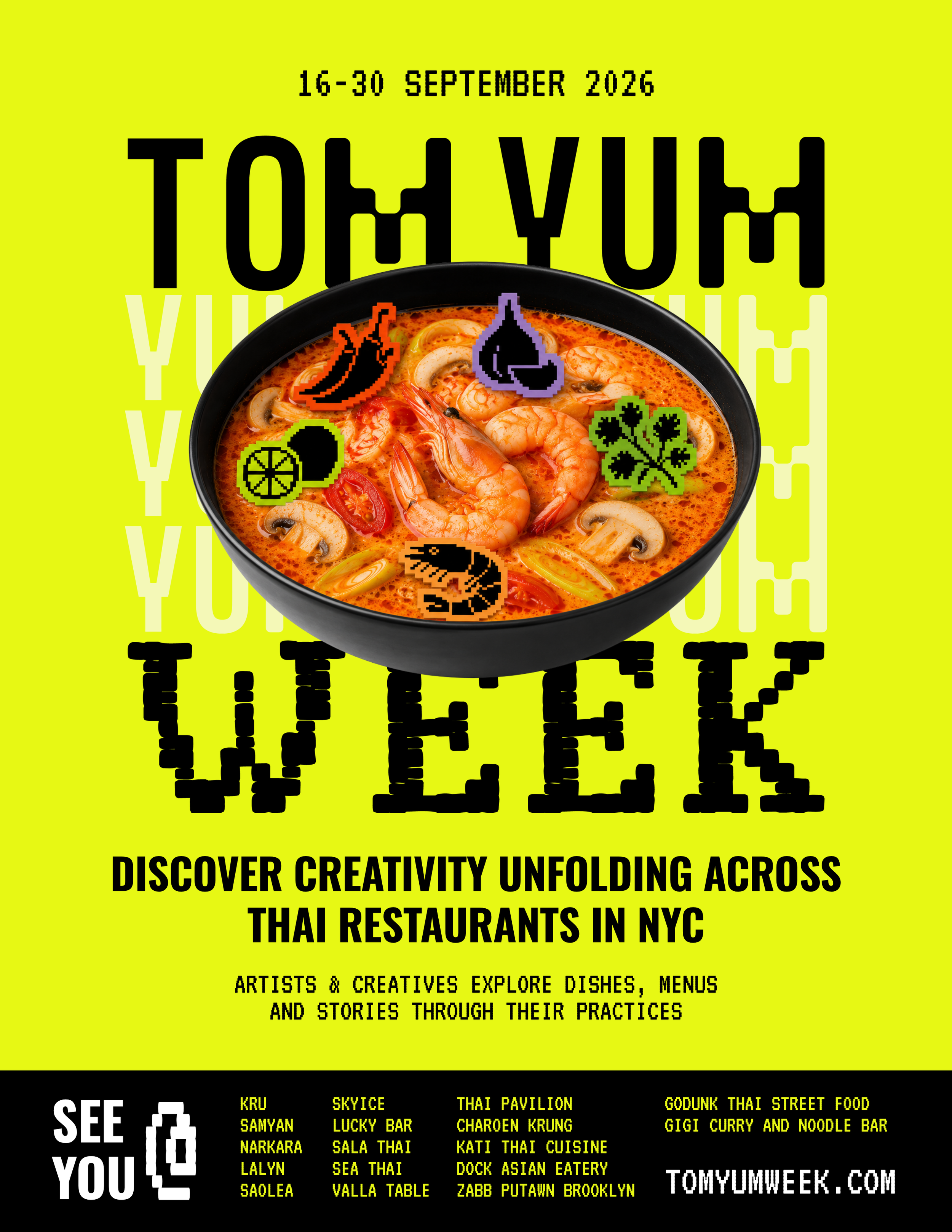 Tom Yum Week: A Celebration of Food, Art &amp; Culture