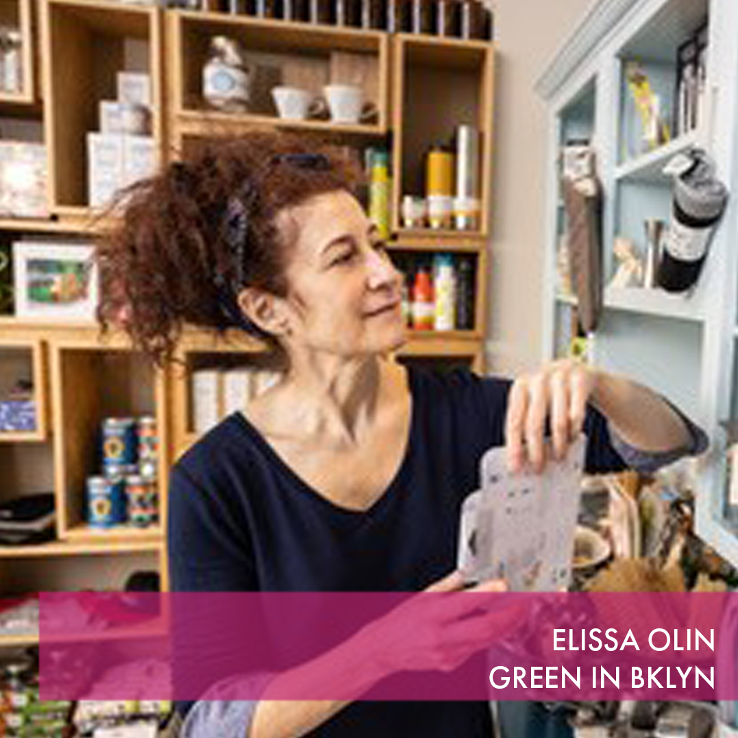 Green in BKLYN as a one-stop shop where people can find information and the products they need to easily and innovatively green their home and daily lives