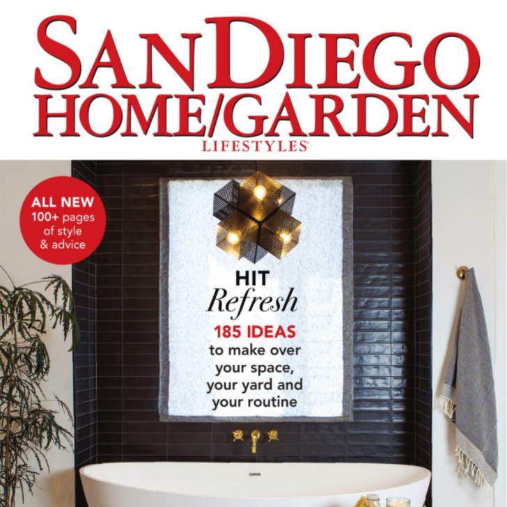 FDK Design receives San Diego Home and Garden Magazine's "Baths of the Year 2018" Honorable Mention!