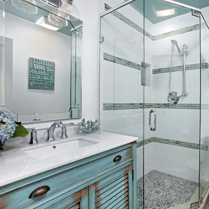 Having Fun with a Small Bathroom
