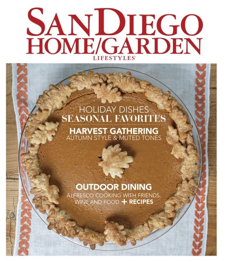  Recognized  in  San Diego Home/Garden  - November 2019 - “Award Winning Designs” 