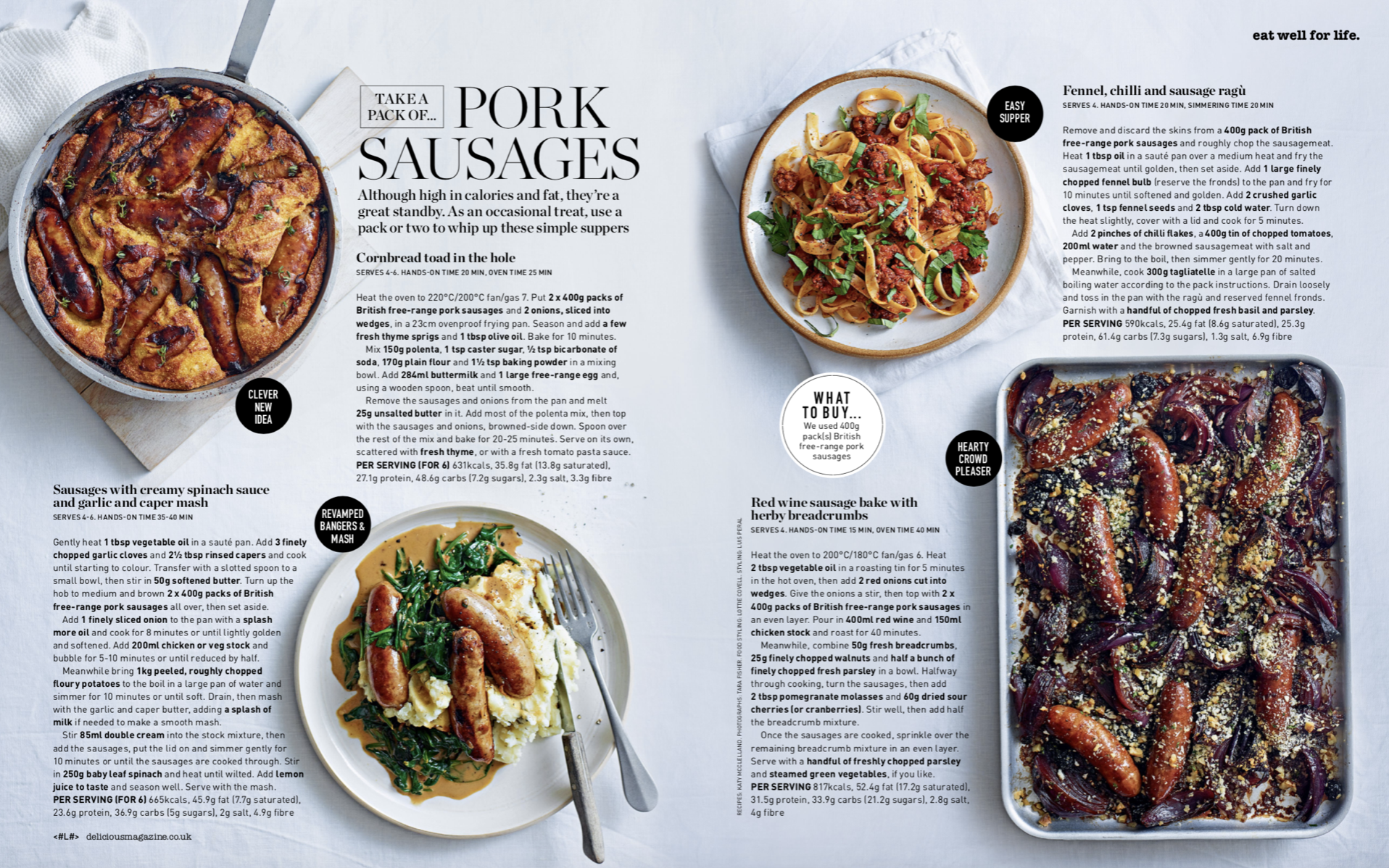 Recipes for delicious. Shot by Tara Fisher, prop styling by Luis Peral, food styling by Lottie Covell