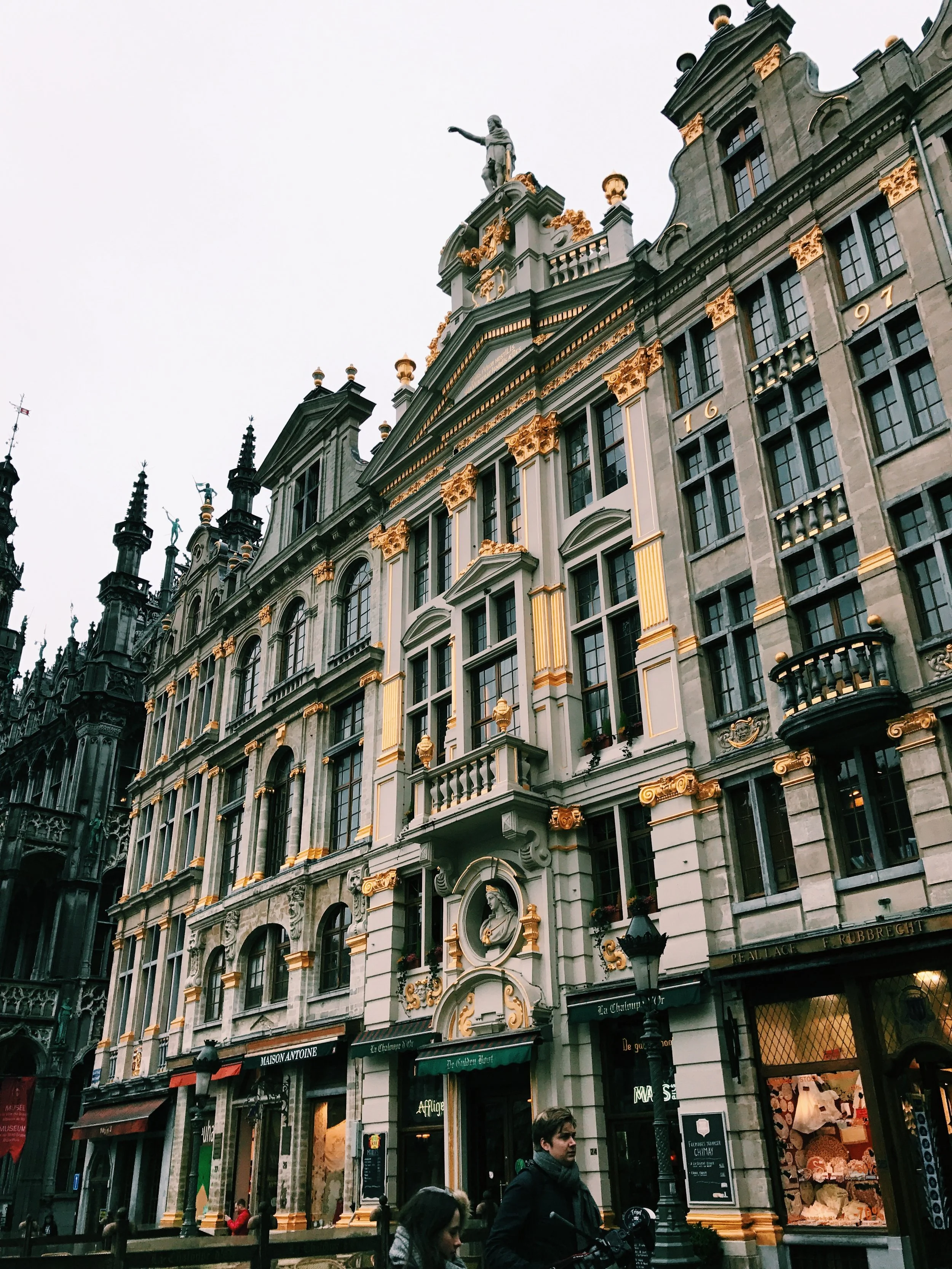 Grote Markt . Brussels, Belgium.