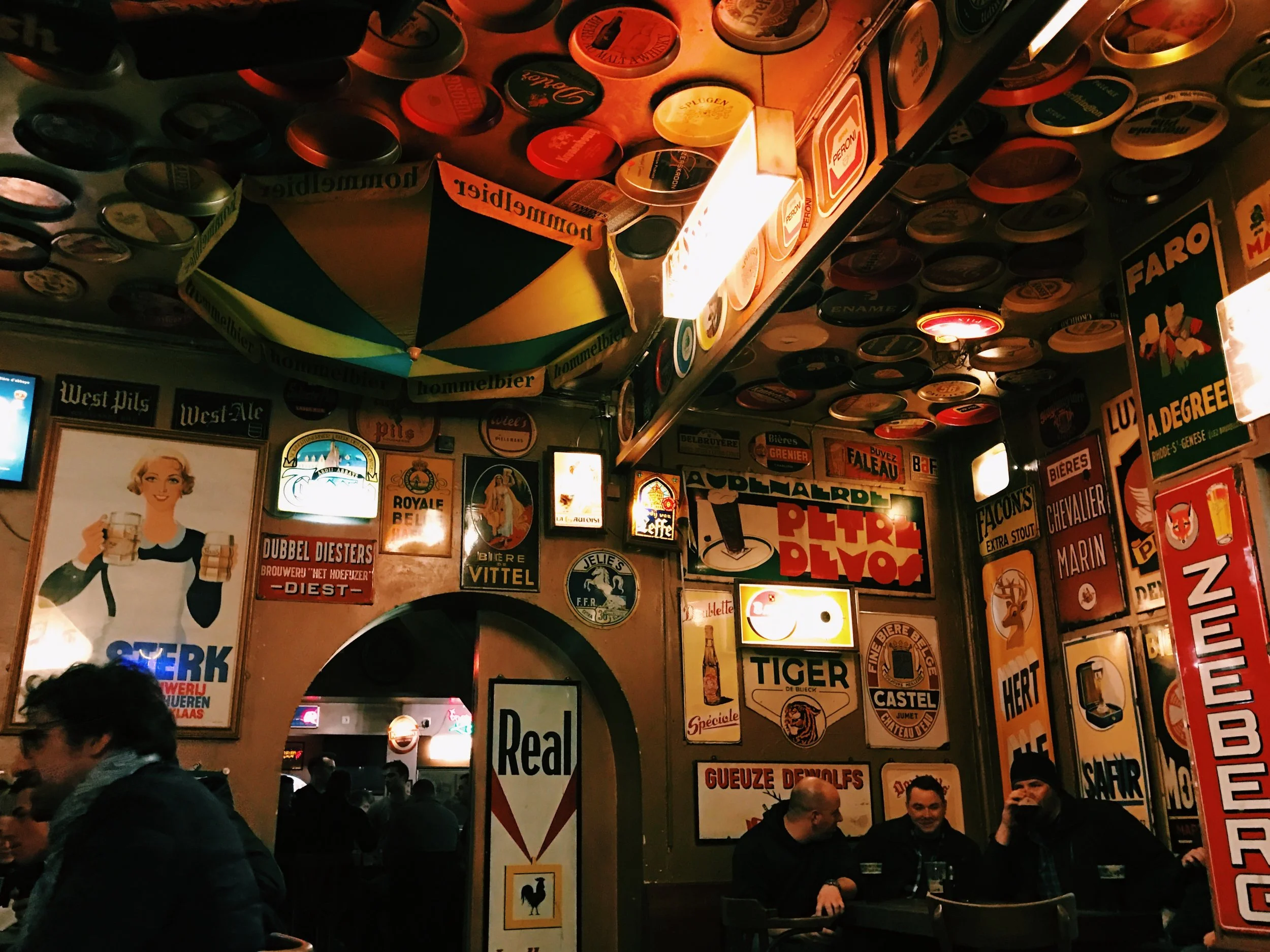 Delirium Café. Brussels, Belgium. 