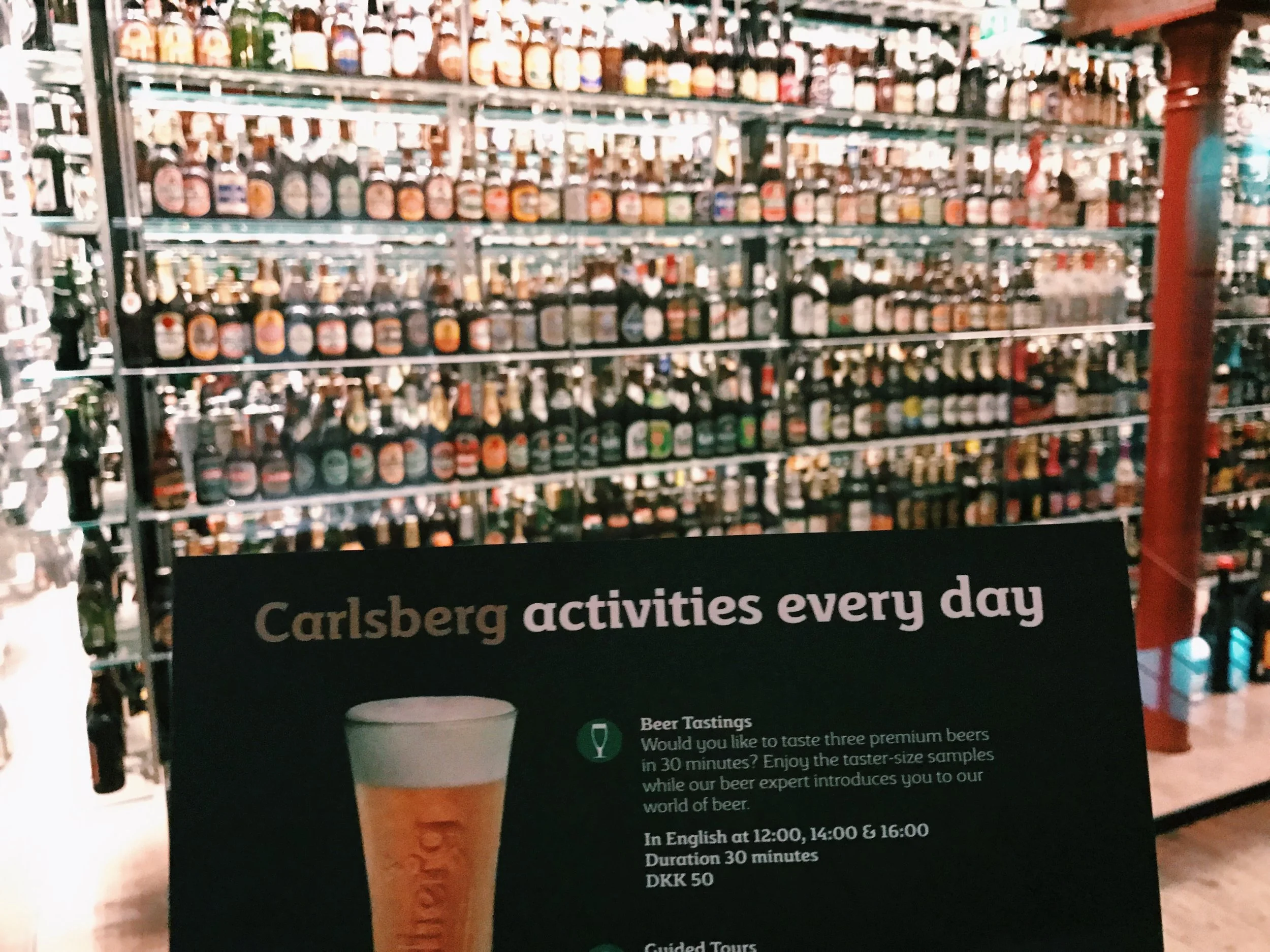 World's largest beer bottle collection.