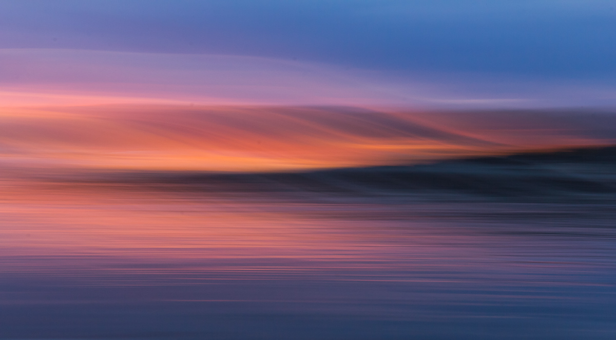 Sunset in Maine.