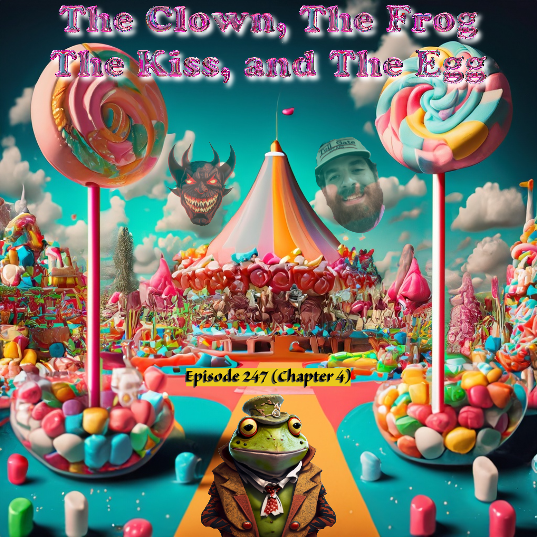 The Clown, The Frog, The Kiss, and The Egg