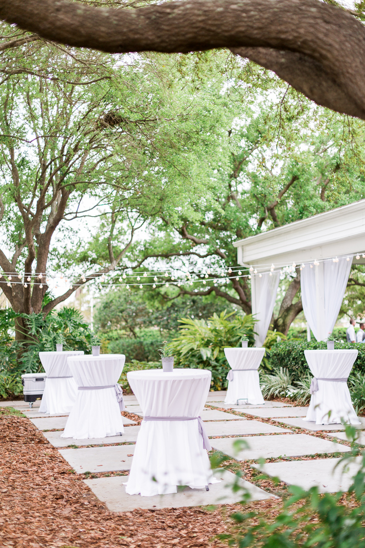 Romantic Garden Wedding At Davis Islands Garden Club In Tampa