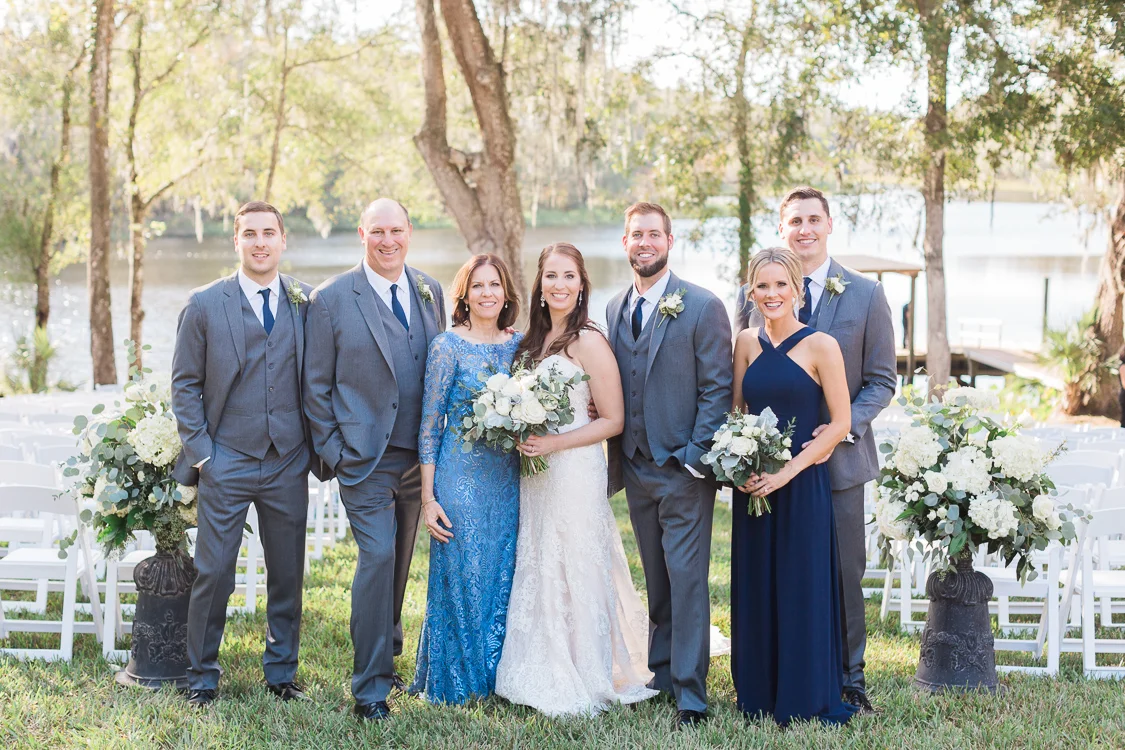 Elegant Tented Backyard, Lakefront Wedding On Grandparent's Land In Brooksville, Florida | Tampa, Miami Florida Fine Art Wedding Photographer
