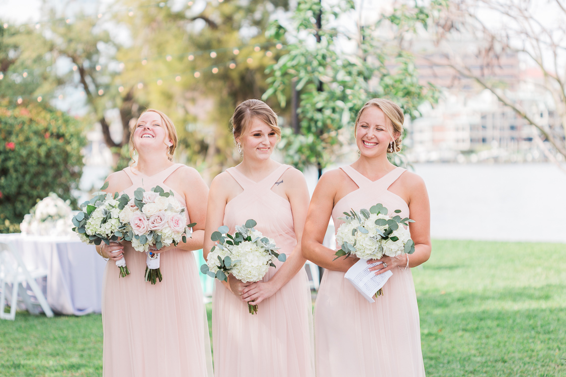Tampa Film Fine Art Wedding Photographer | Romantic Davis Islands Club Outdoor Wedding