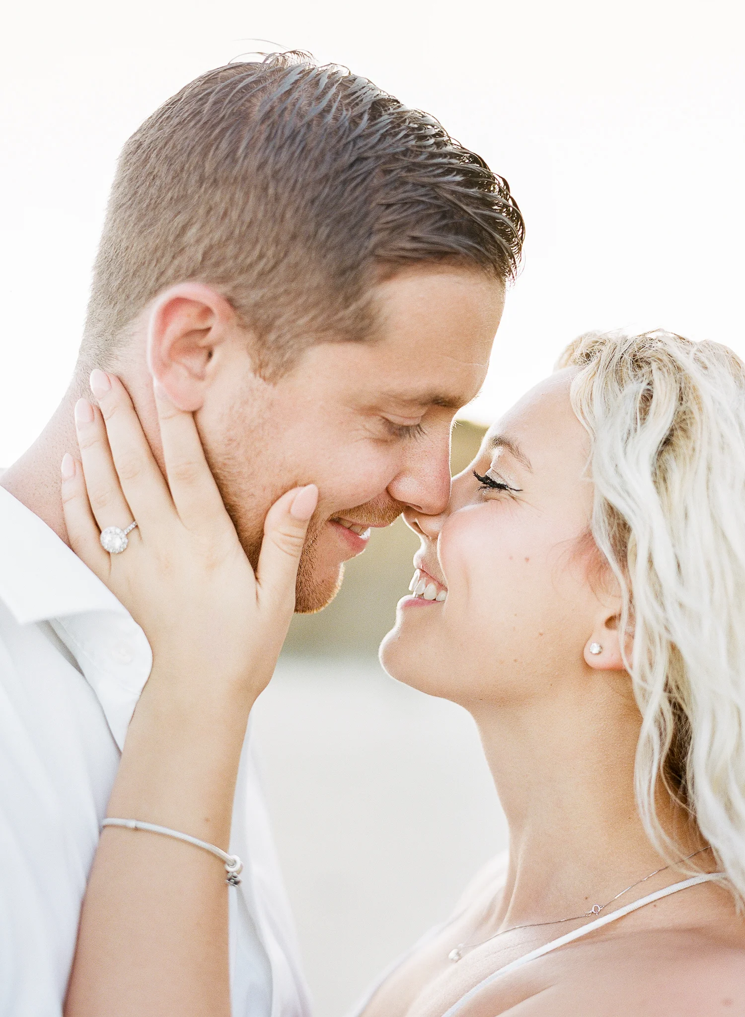Lauren Galloway Photography | Montauk, New York Sunset Beach Engagement