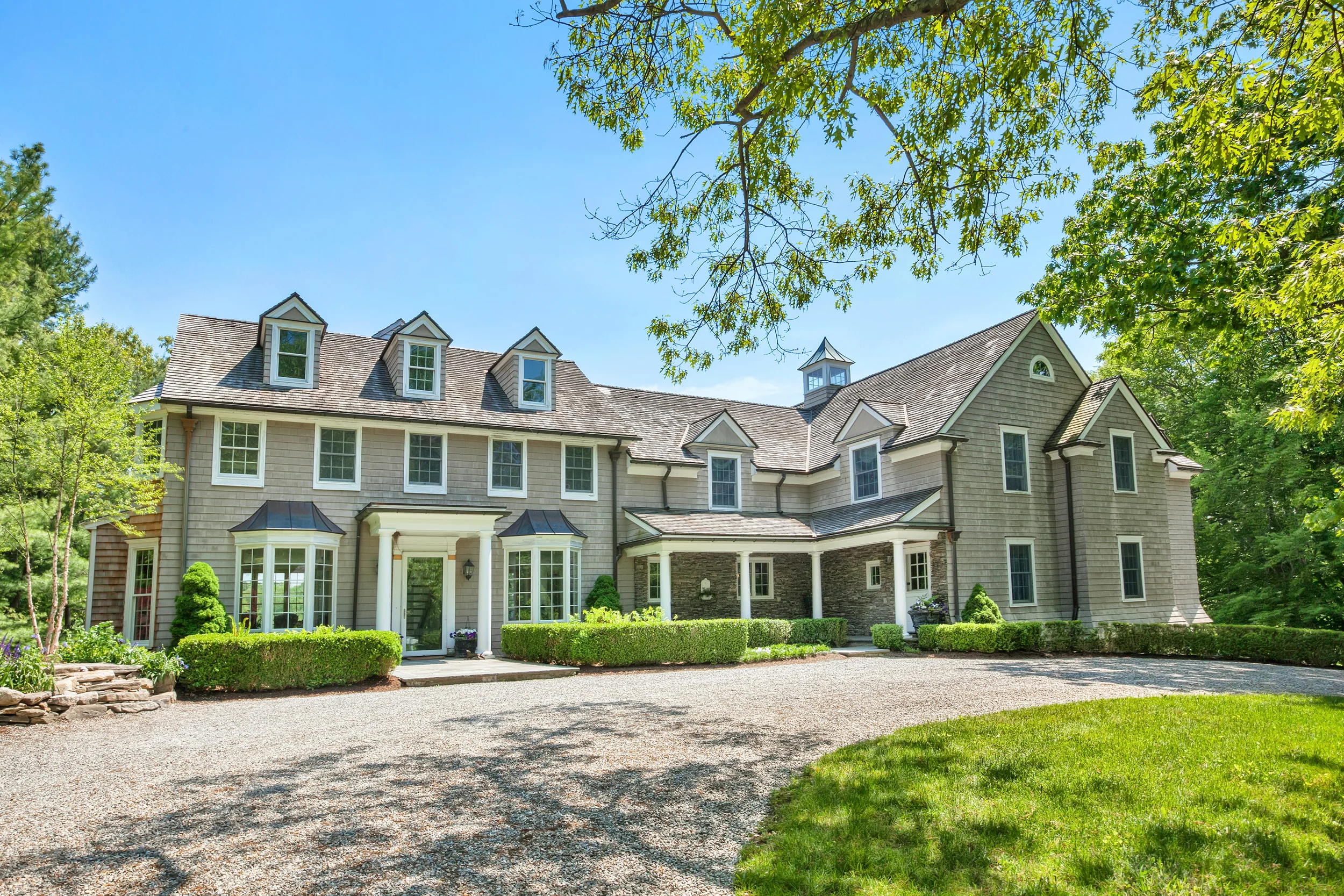 A $16 Million Westchester Lake House With Golf Greens, Illegal Beach