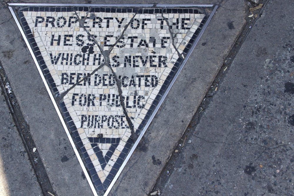 500 Square Inches - NYC’s Smallest Piece of Private Land