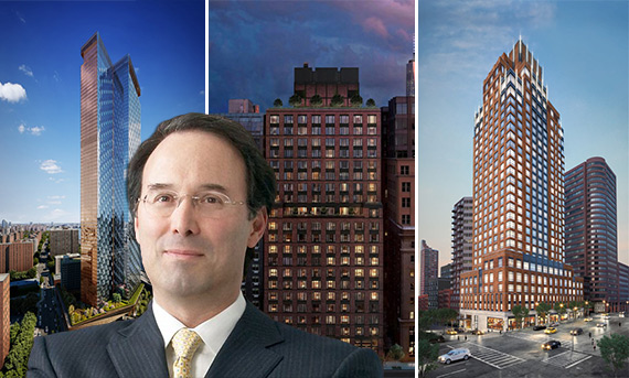  Gary Barnett, One Manhattan Square, 70 Charlton Street and the Kent
