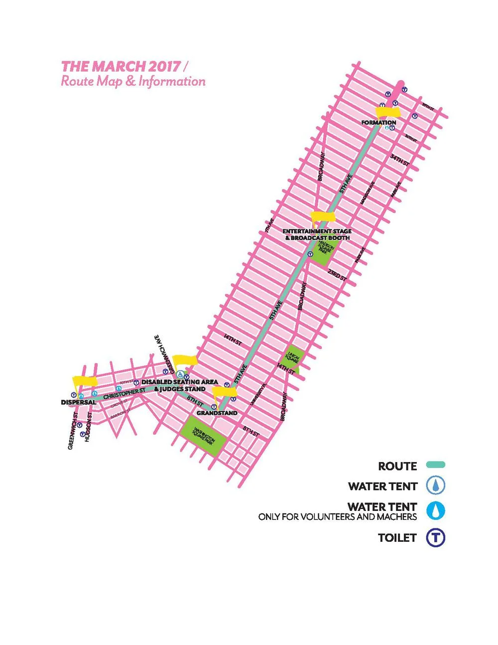 NYC Pride March 2017: Route & Street Closures