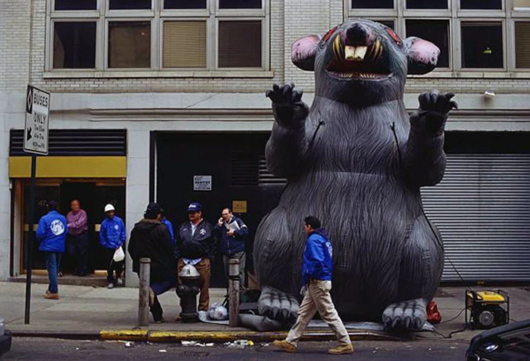 The Story Behind ‘Scabby The Rat’