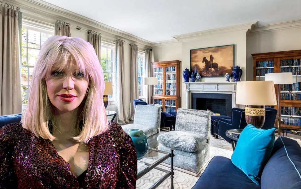 Courtney Love’s One-Time West Village Townhouse Lists For $11.25M After Stylish Makeover