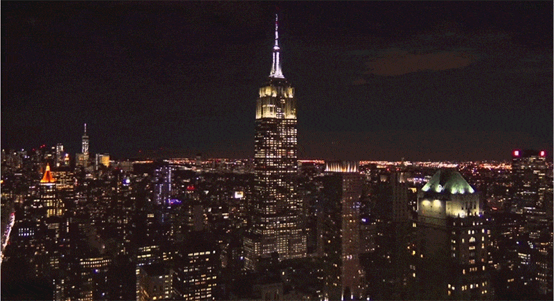 Empire State Building Gets A New, Nightly Sparkling Light Show