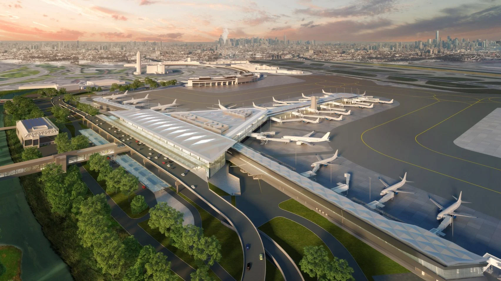 Newark Airport's $1.4B New Terminal