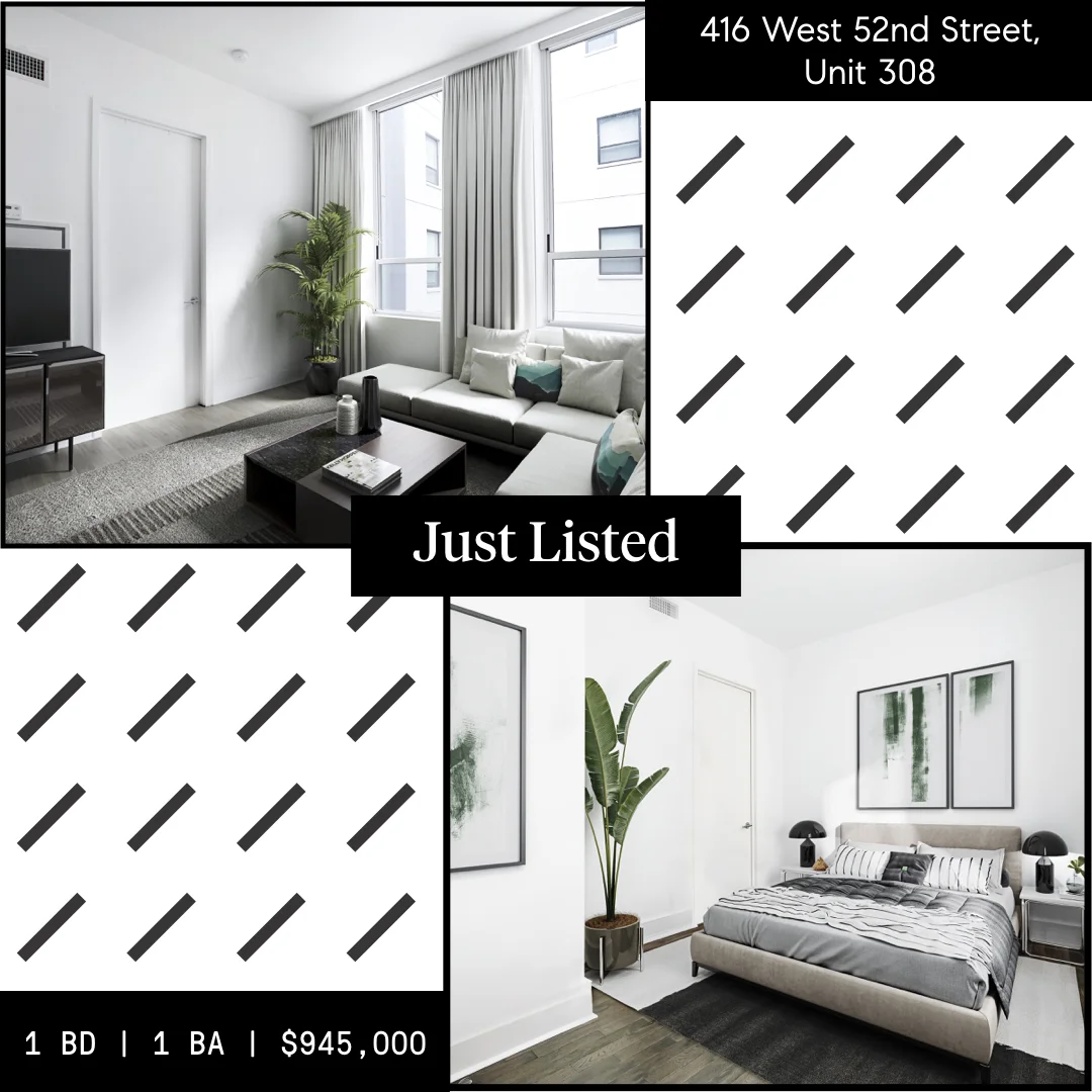 416 West 52nd Street, Unit 308