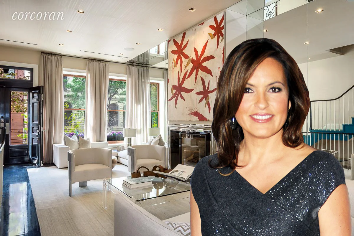 ‘Law & Order’ Mariska Hargitay Lists UWS Brownstone For $10.75M